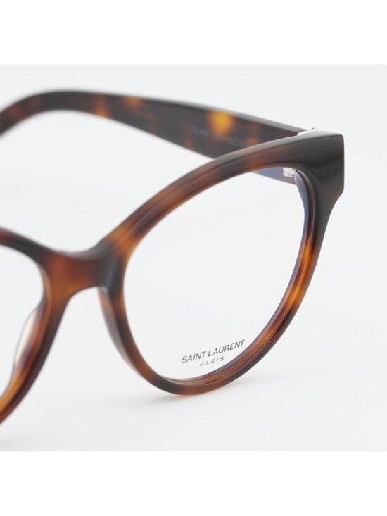 Saint Laurent SLM34 005 Eyeglasses Havana 53mm Cat Eye Frame main image 7